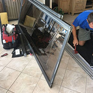 sliding glass door frame repair Watsonville